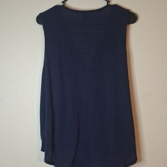 Universal Thread Dark Blue Wrap Tank Top size XL - Picture 4 of 6